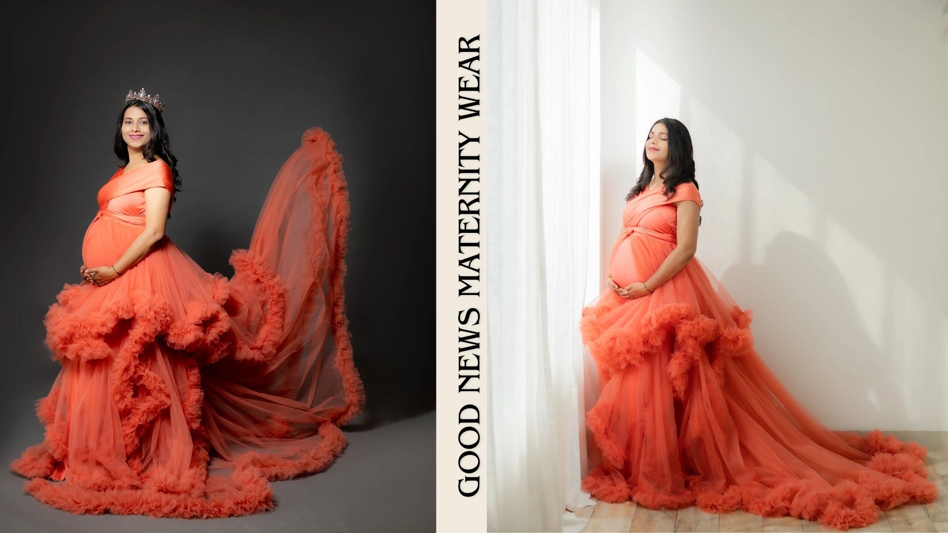 Rent Maternity Shoot Gown