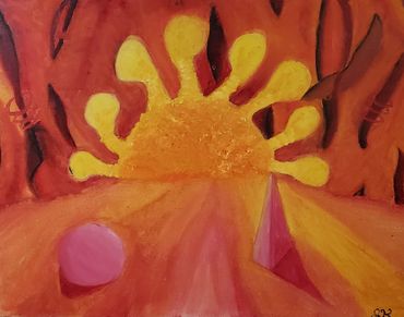 My second ever oil painting from 1999
