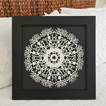 original analog papercut art
