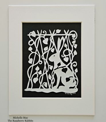 original analog papercut art