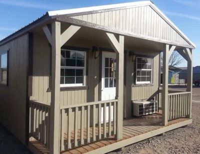 Derksen Finished Cabins Sealy Portable Buildings