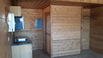 Derksen Finished Cabins Sealy Portable Buildings