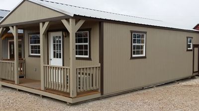 Derksen Finished Cabins Sealy Portable Buildings