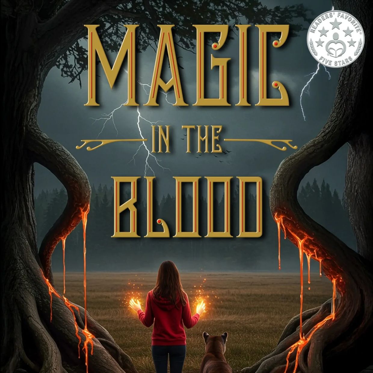 Book cover for Magic in the Blood book three of the Wild Side Trilogy