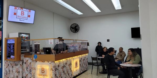 foto do espaço onde fica o quiosque de Bacana Tapioca