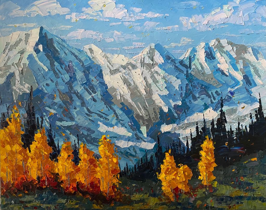 Mountain Autumn 24" x 30"