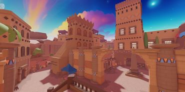 Bazaar-themed Roblox map