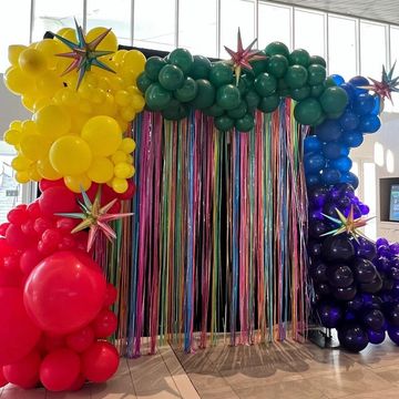 LGBTQ pride set up at the Hyatt Regency Long Beach 
