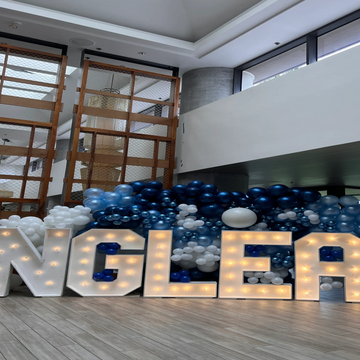 Marquee letter set up at the Westdrift in Manhattan Beach 