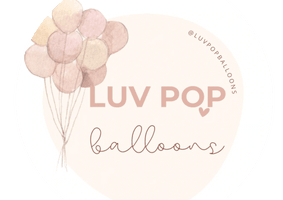 LUV POP Balloons 
