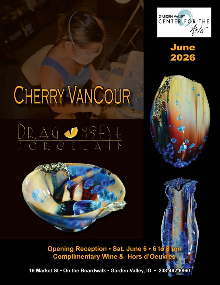 Cherry's work is of high quality--you owe it to yourself to see it in person.  The opening night rec