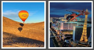 Vegas balloon Rides Papillon Night Flight Hot Air Balloon Ride and Vegas Strip Flight Combo