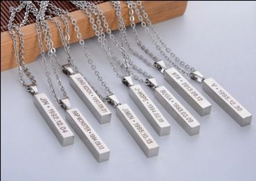 KPOP BTS-themed pendants