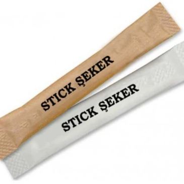 Firmanıza özel baskılı stick şeker ve ambalaj