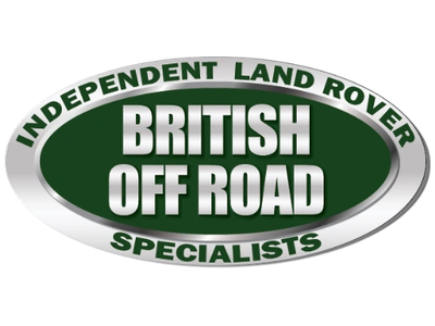 Logo of British Off Road Independent Land Rover Specialists.