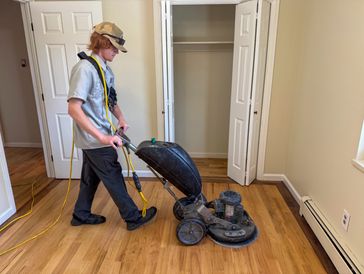 3 Men with a Broom