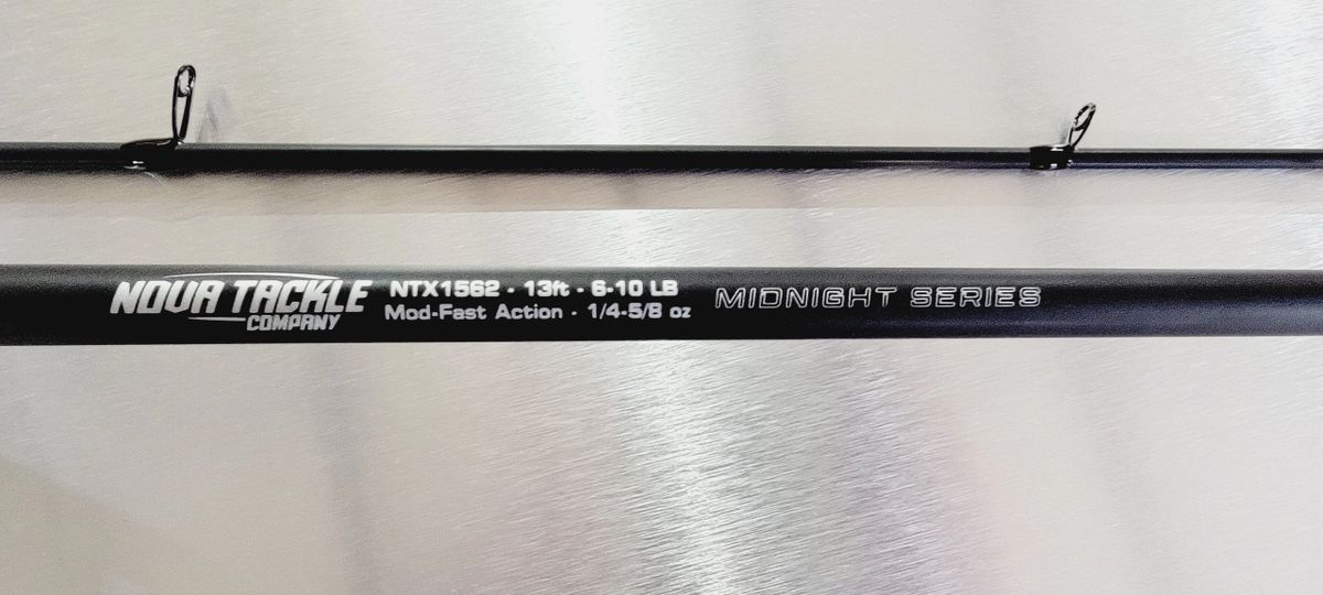 NTX1562 13 ft 6-10 Rated Midnight Series Centerpin Rod