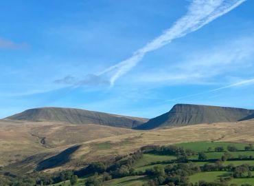 The beautiful Camarthen Fans - the Western edge of Bannau Brecheiniog