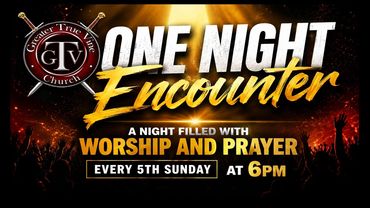 A night of prayer and worship and seeking the presence of God!