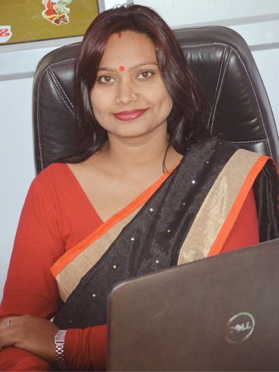 Mrs. Shikha Sharma, Principal/Head of Institution of Budding Kidz School, Dehradun.