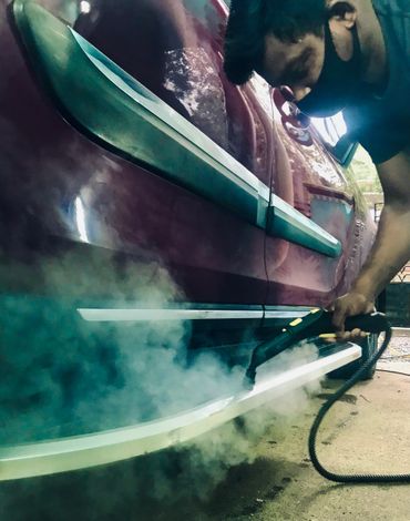 Steam cleaning 