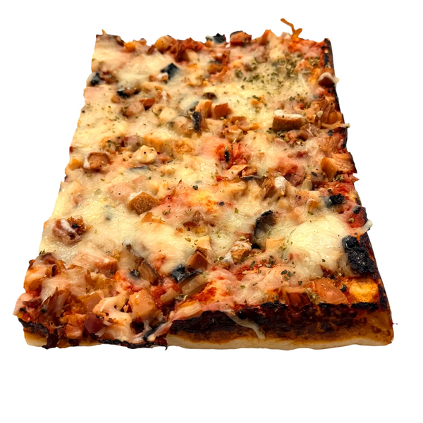 Mixed Meat & Olive Pizza Bread ~ $9.99