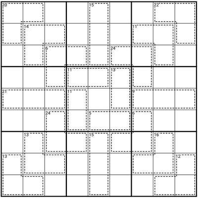 Killer Sudoku- Killer Sudoku 9x9 - Fácil - Volume 2 - 270 Jogos
