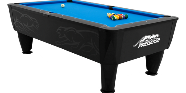 Predator Pool Table 7ft - 9ft