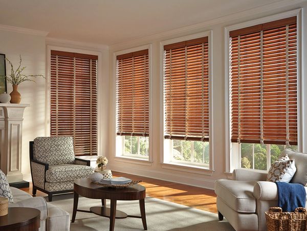 Clean Wood Blinds