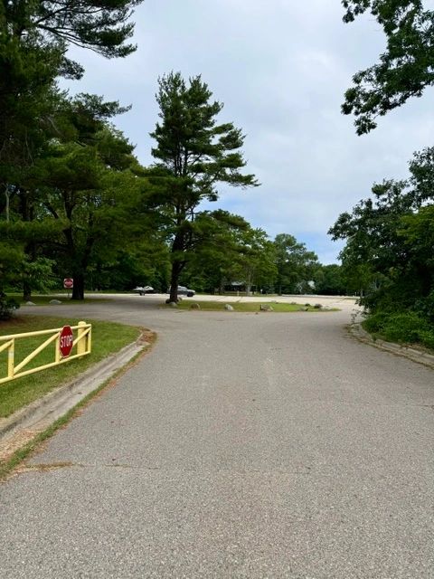 Overflow parking and fish cleaning station located directly across the street from the launch/photo courtesy of Boat Safe Chicago ottawa beach road public launch lake macatawa access point