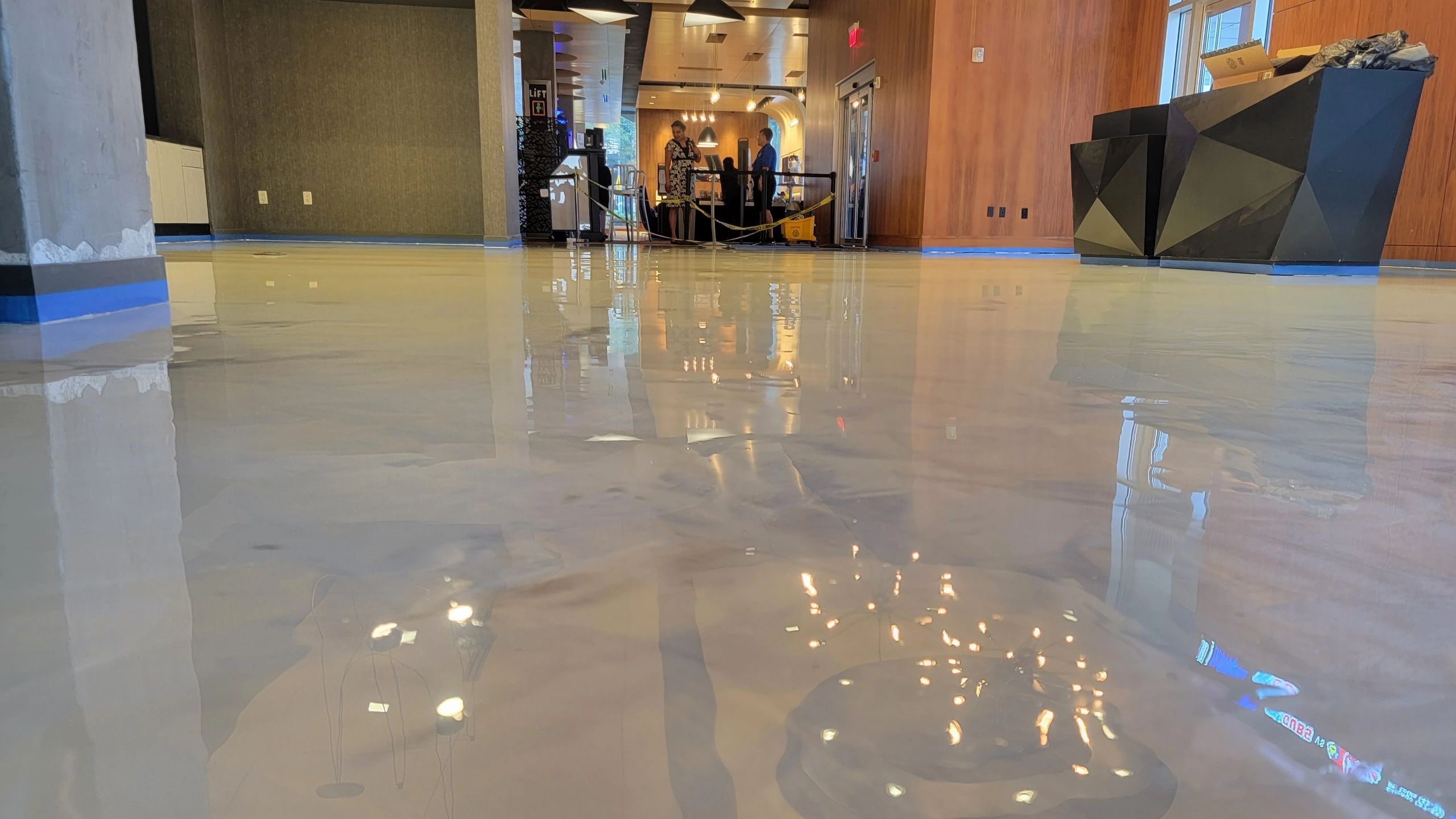 Epoxy Metallic Floor