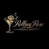 Rolling Rose Mobile Bar