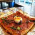 Devour Ramen Pizza at Tony Boloney's