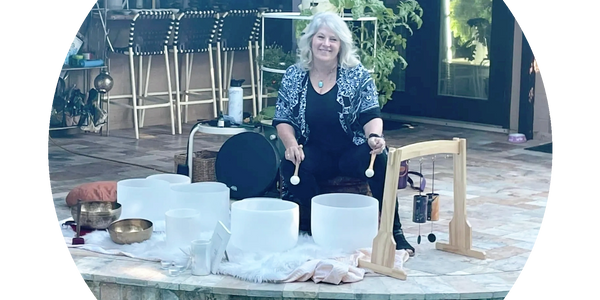 Mesa sound healing event for a private corporate wellness business