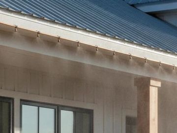 House misting system installation
