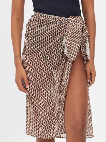 Ellery and Moss Emma Mesh Sarong
