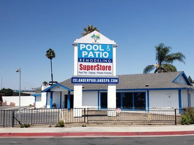 Islander Pool & Spa Pool & Patio Remodeling SuperStore storefront in Westminster, CA