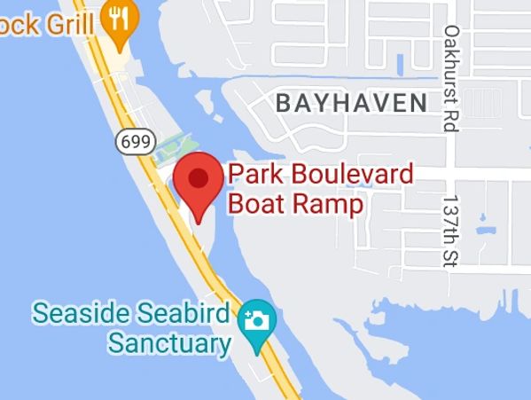 Park Blvd Boat Ramp on Gulf Blvd