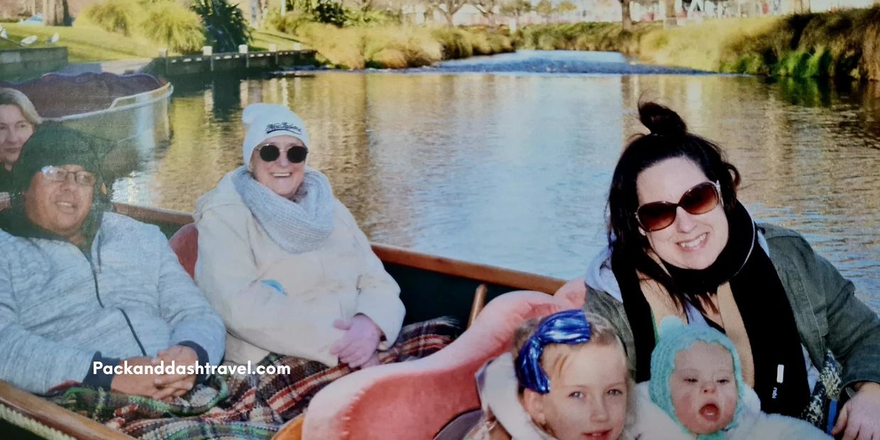 Punting on the river 
New Zealand “Christchurch 