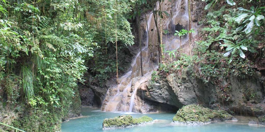 Somerset Falls, Portland. Jamaica Tours and Excursions. Get There Tour