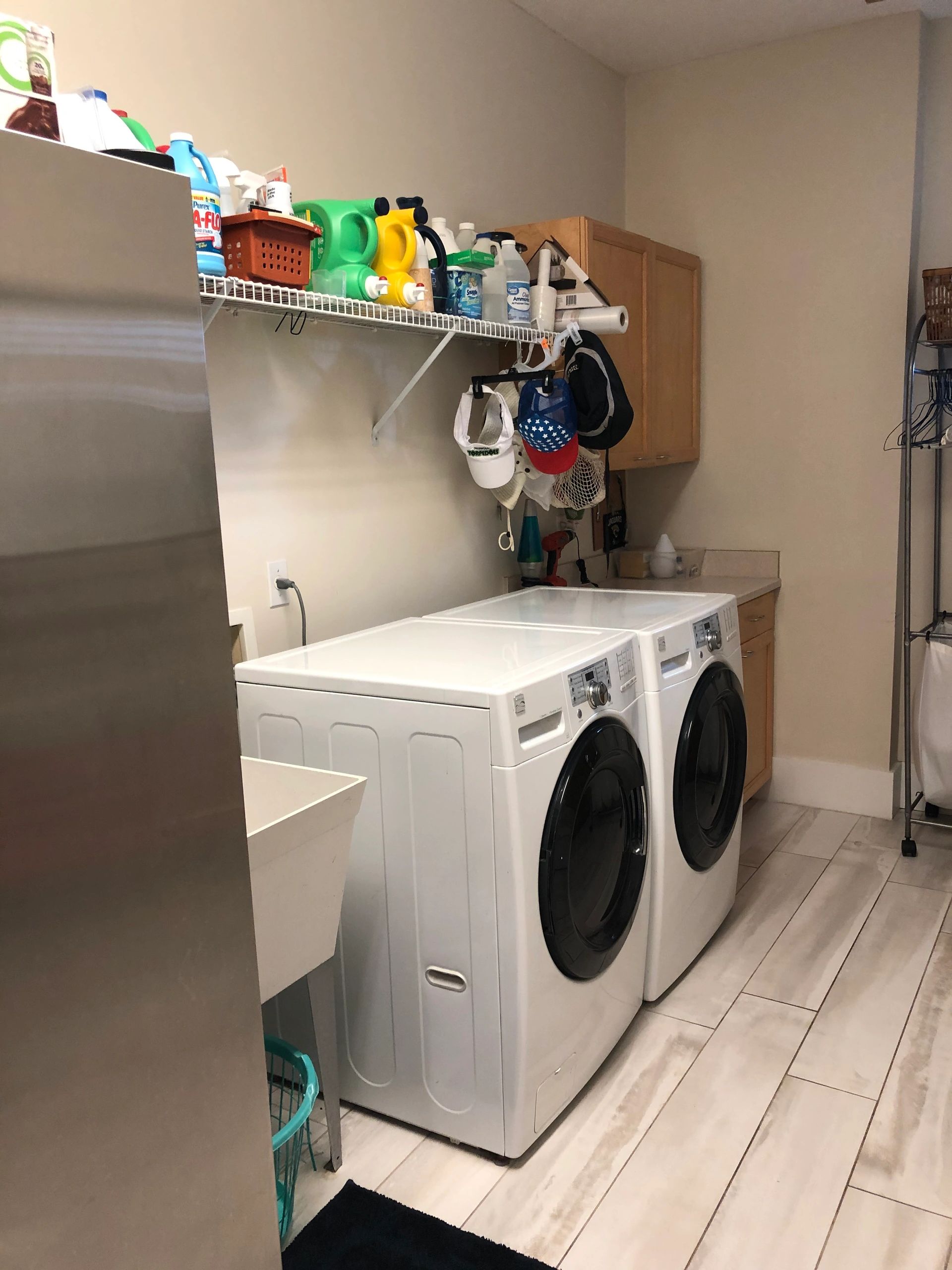 Laundry Room - After organizing 