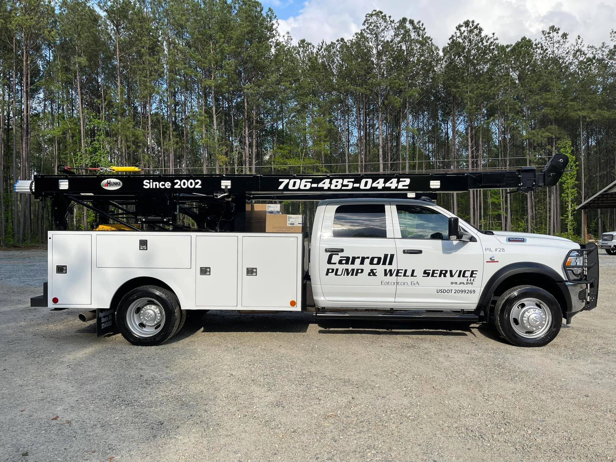 Carroll Pump & Well Services Well Drilling Contractor, Well, Pump