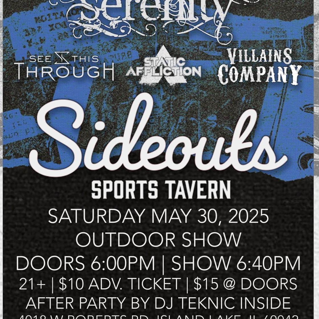 Side Outs
4018 W Roberts Rd, Island Lake, IL 60042