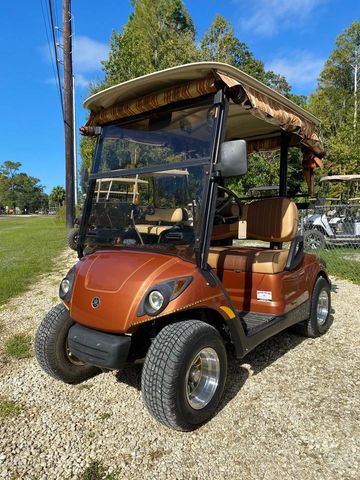 Copper Yamaha golf cart