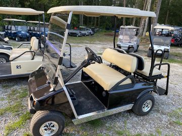 Black 2003 Club Car Golf Cart