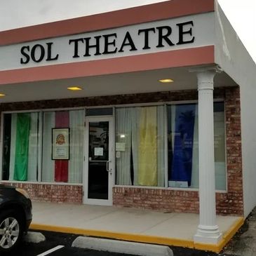 The Sol Theatre is  a black box located at 3333 N. Federal Hwy, Boca Raton, FL 33143
Parking is avai