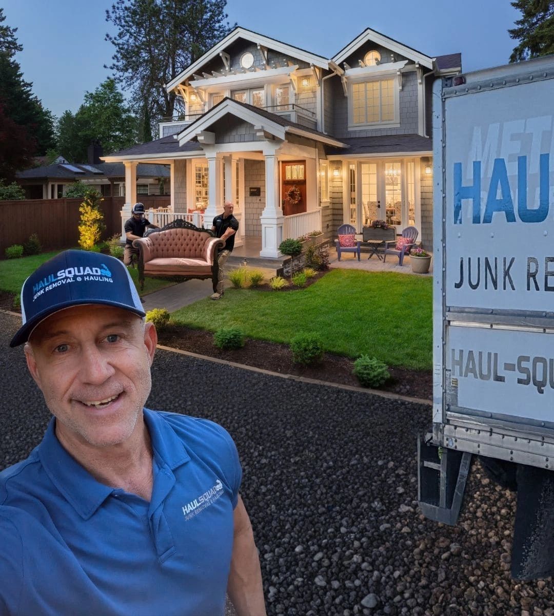 Haul Squad removes furniture during same-day pickup in Vestavia Hills neighborhood
