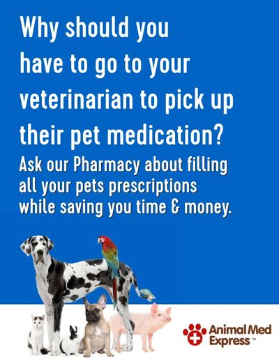 Pet sales medication pharmacy