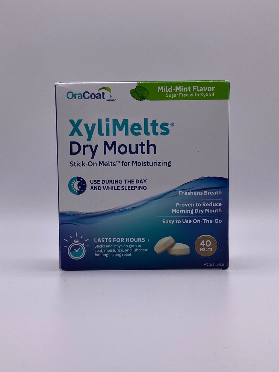 OraCoat XyliMelts Dry Mouth MildMint Flavor SUGARFREE 40 Melts