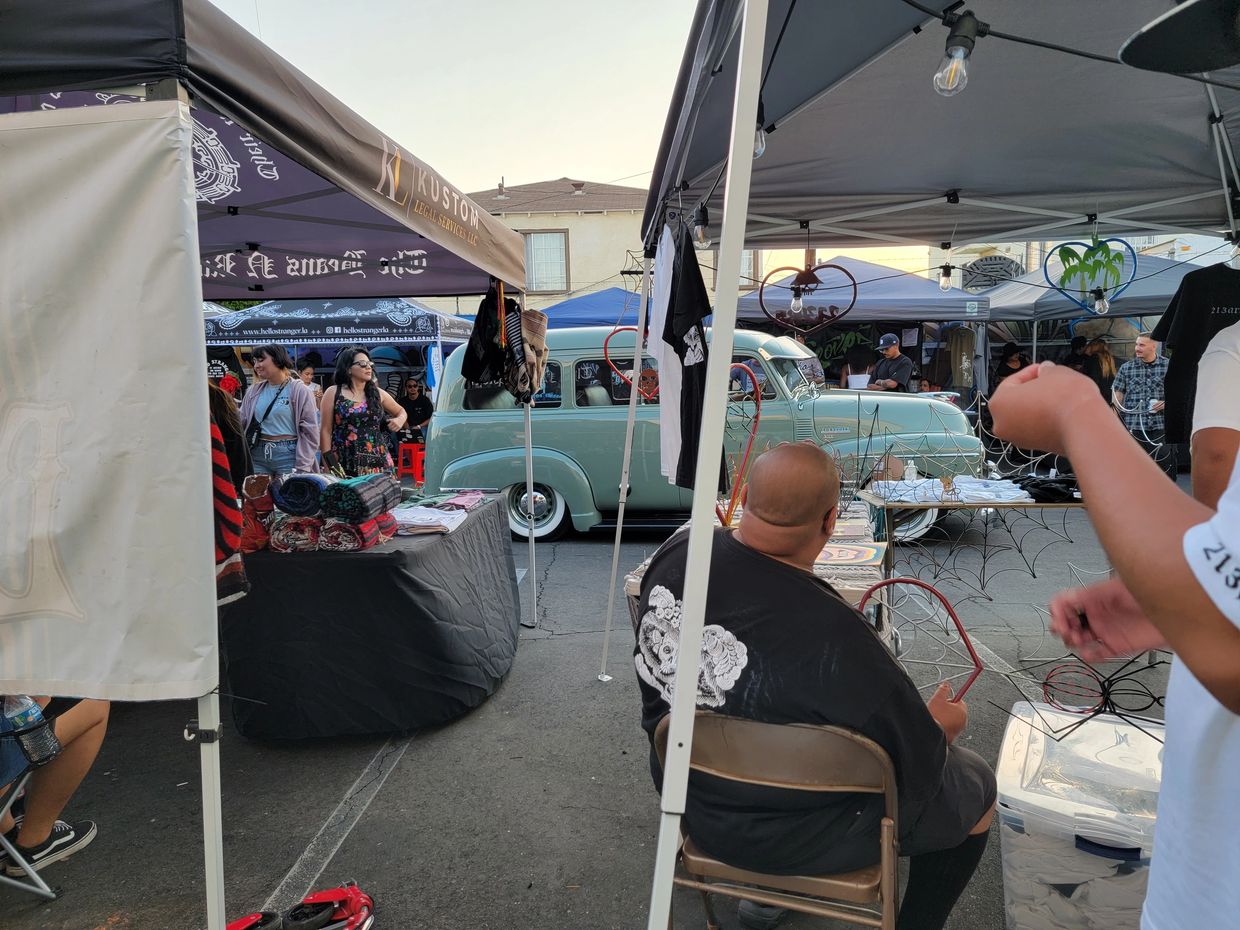 Robert Collado 213ART in 2021 “2 Live and Die in LA” arts and cultural event in Los Angeles, CA